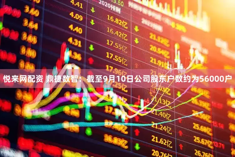 悦来网配资 鼎捷数智：截至9月10日公司股东户数约为56000户