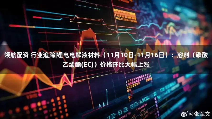 领航配资 行业追踪|锂电电解液材料（11月10日-11月16日）：溶剂（碳酸乙烯酯(EC)）价格环比大幅上涨